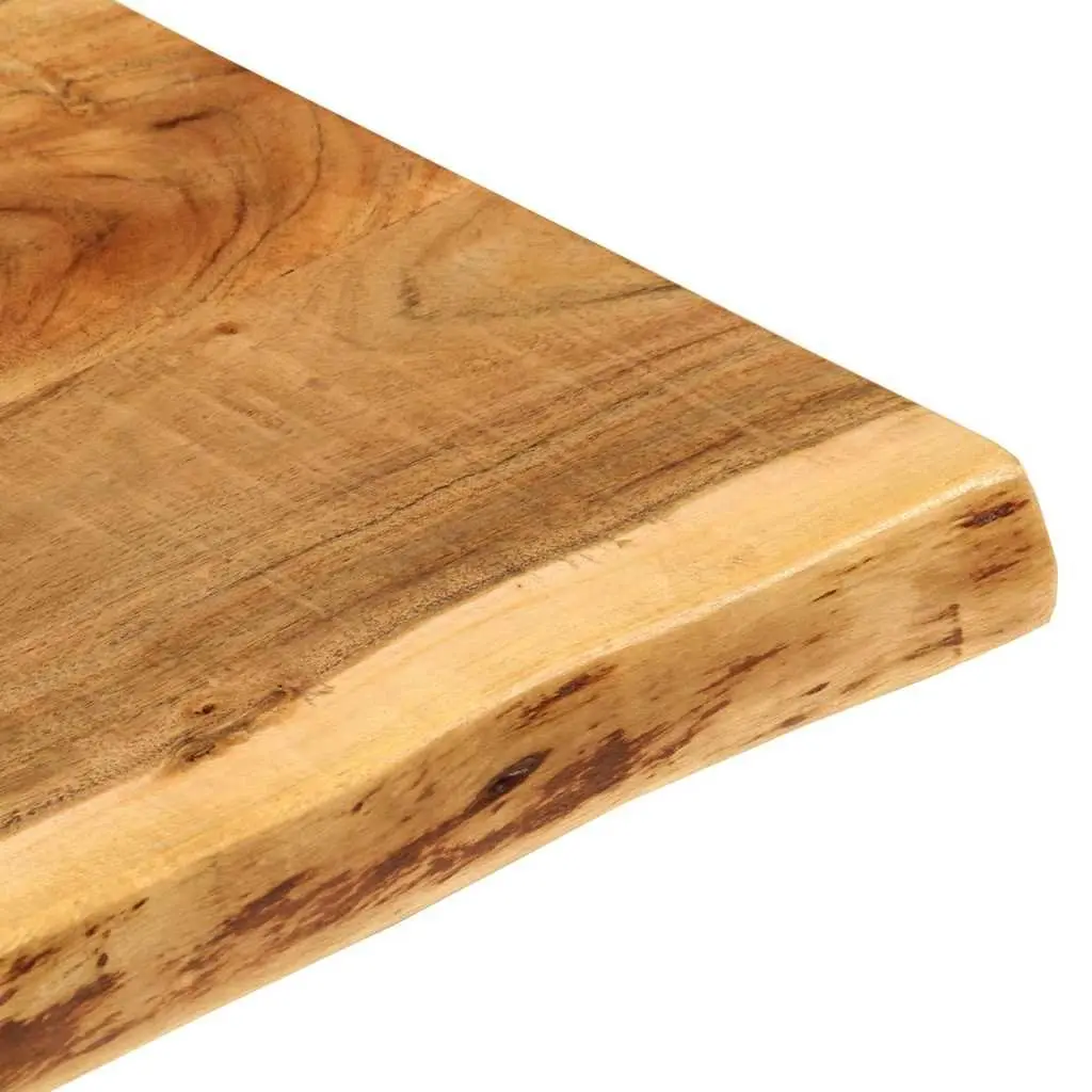 Solid Acacia Wood Bathroom Vanity Top 114x52x4 cm