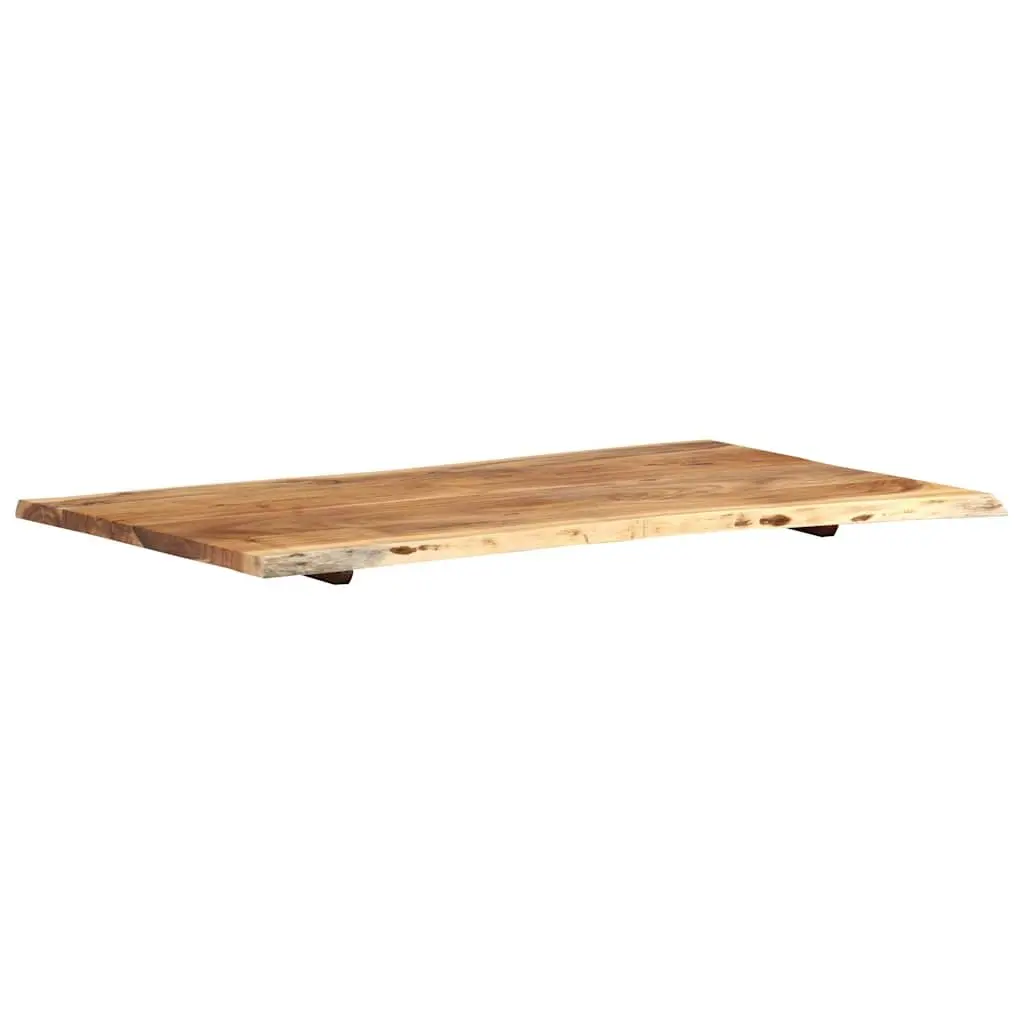 Solid Acacia Wood Tabletop, 100x50-60 cm
