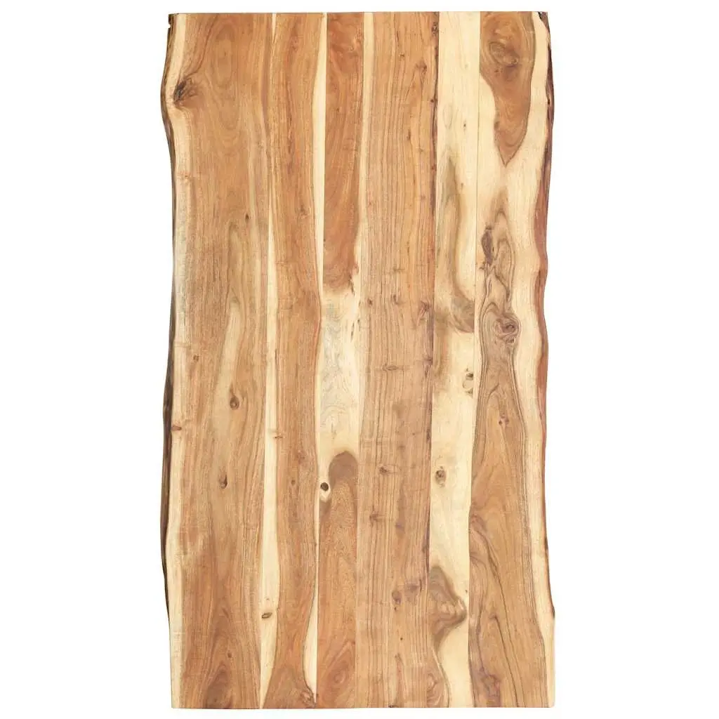 Solid Acacia Live Edge Tabletop 118x50-60cm