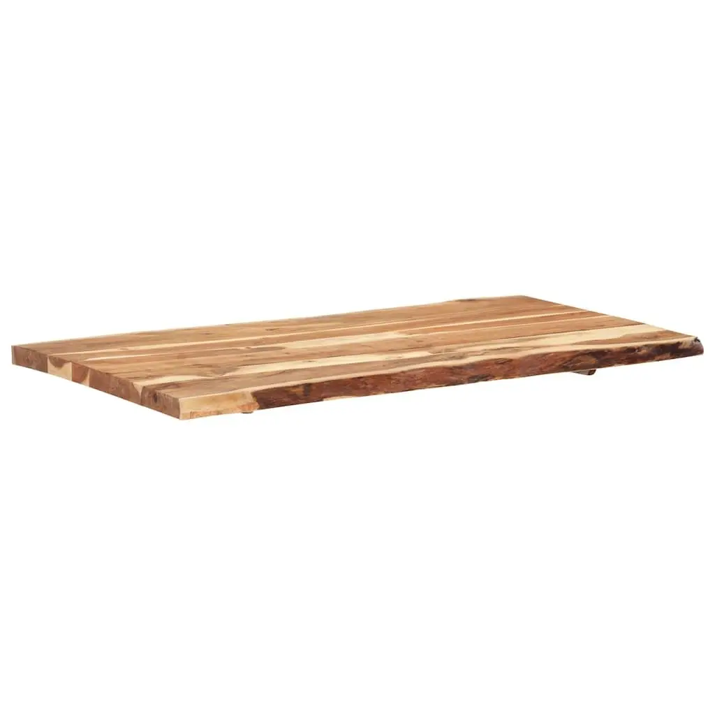 Solid Acacia Live Edge Tabletop 118x50-60cm