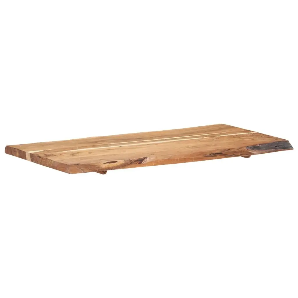Solid Acacia Live Edge Tabletop 118x50-60cm
