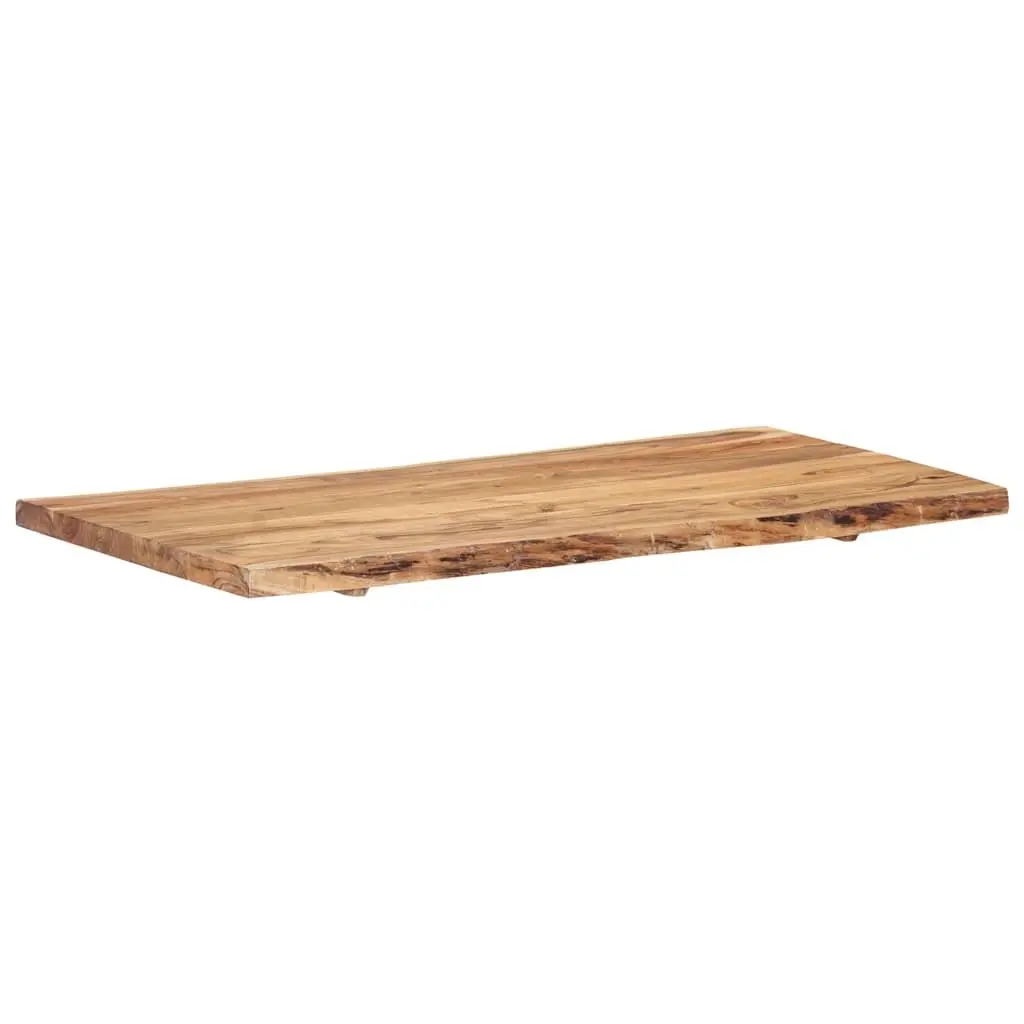 Solid Acacia Live Edge Tabletop 118x50-60cm