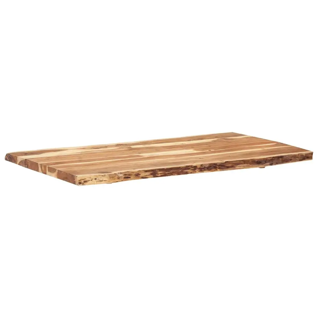 Solid Acacia Live Edge Tabletop 118x50-60cm