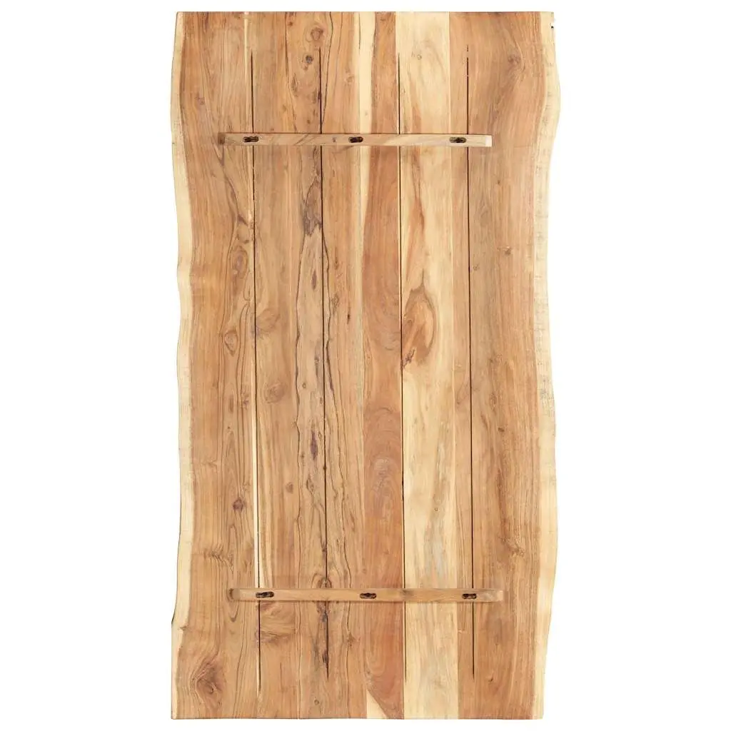 Solid Acacia Live Edge Tabletop 118x50-60cm