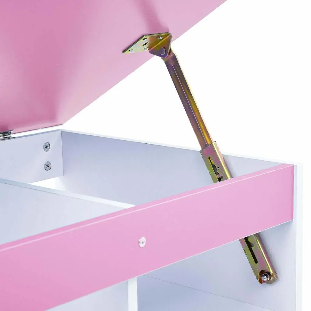 Children's Ergonomic Study Desk with Pull-Out Drawers