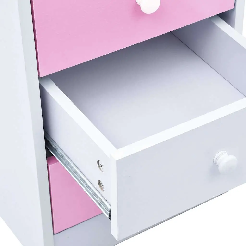 Children's Ergonomic Study Desk with Pull-Out Drawers