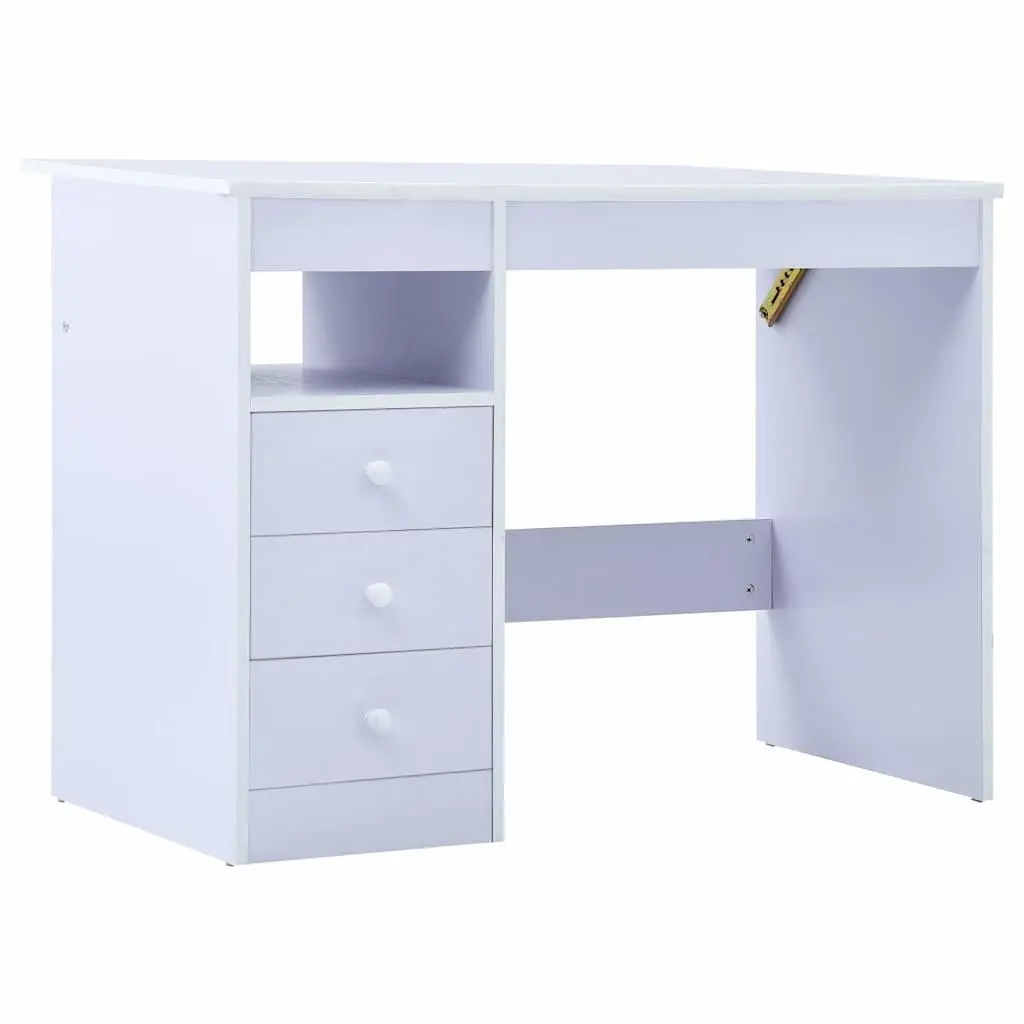White Tiltable Children's Study Desk
