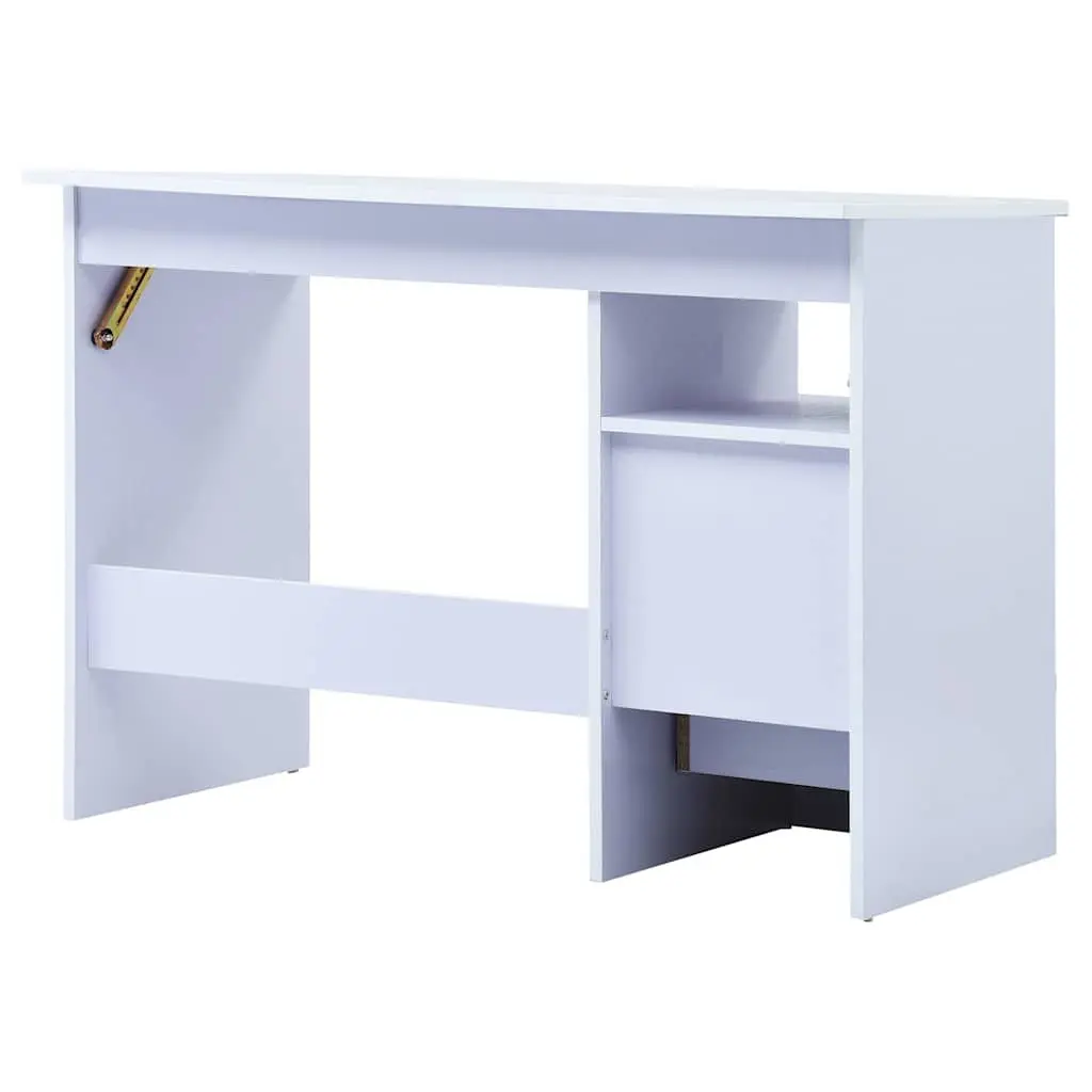 White Tiltable Children's Study Desk