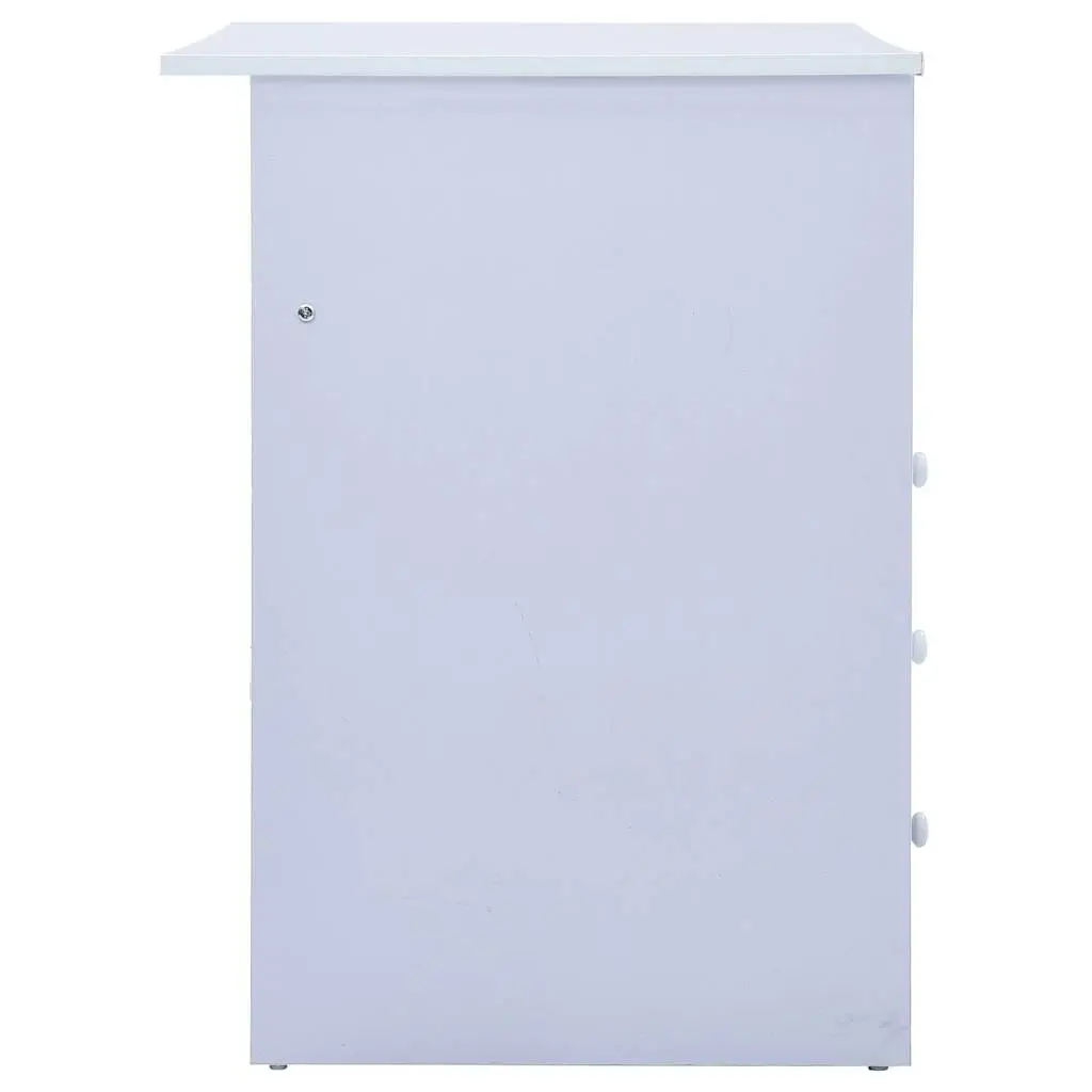 White Tiltable Children's Study Desk