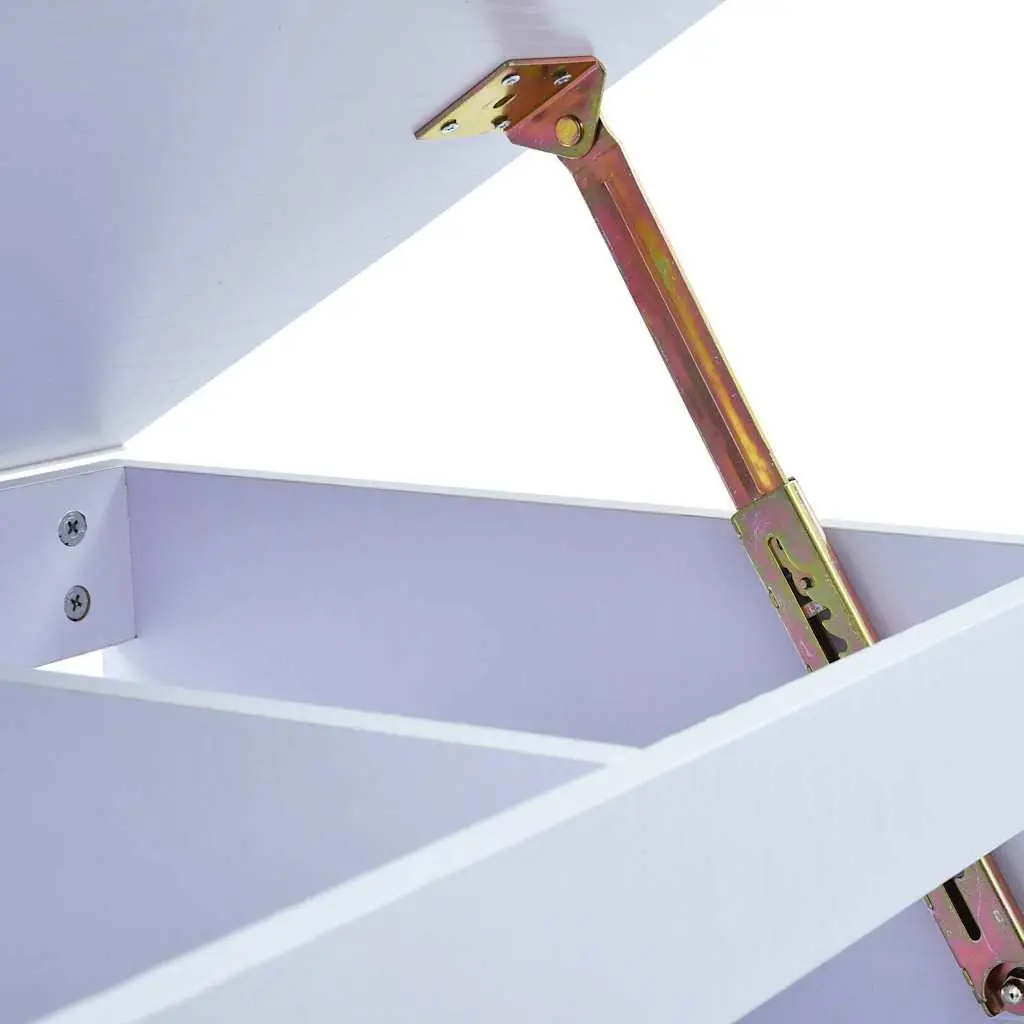 White Tiltable Children's Study Desk
