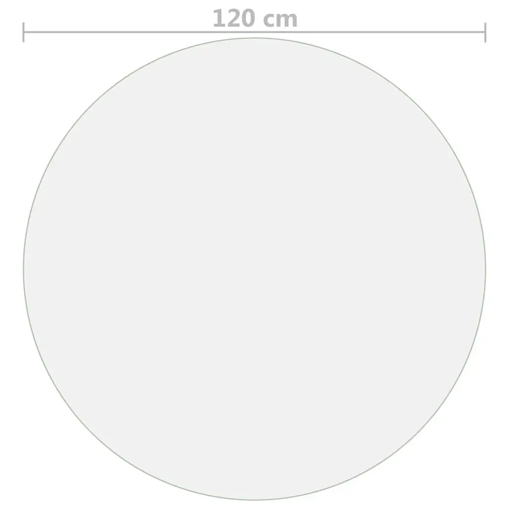 Round Transparent PVC Table Protector