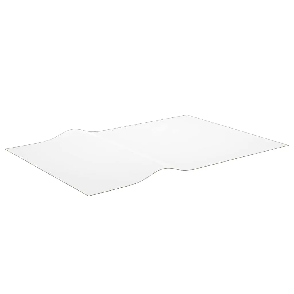 Table Protector Transparent Rectangular 140x90 cm Waterproof PVC Film Furniture