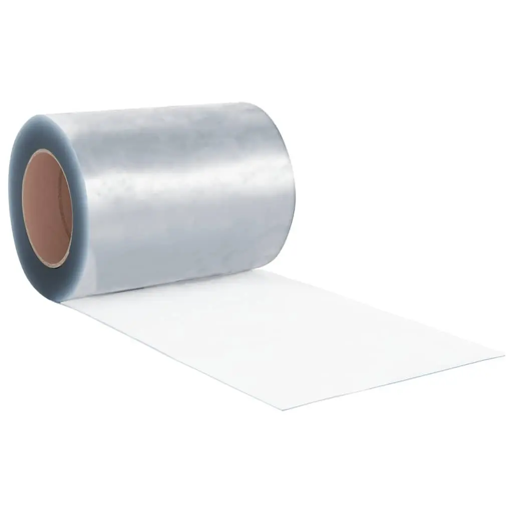 PVC Strip Curtain Roll for Warehouse Loading and Unloading 300mm Width 25m Length Transparent