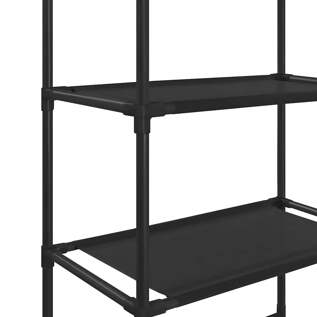 Over Toilet Storage Rack 3-Tier Bathroom Organiser Shelf Unit Black