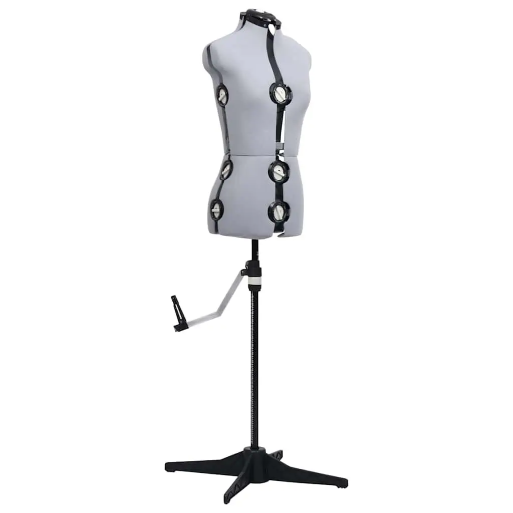 Grey Adjustable Dress Form S Size 33-40 with Height Adjustment