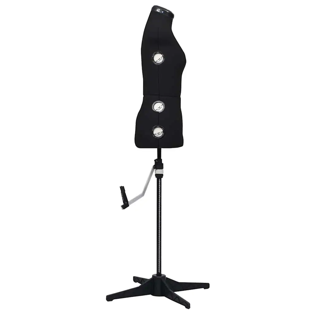 Female Adjustable Black Dress Form Mannequin Size S 33-40 Display Stand