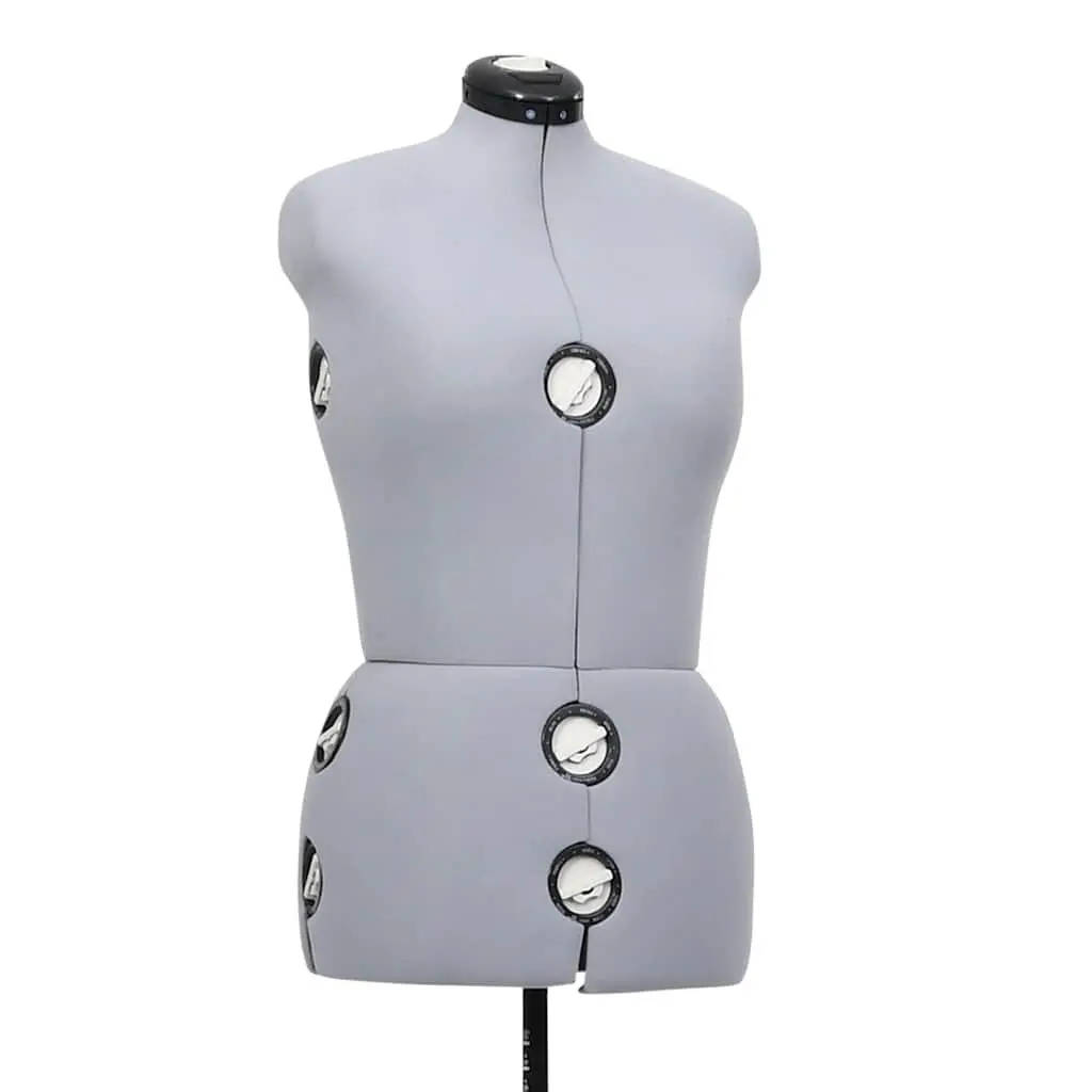 Adjustable Dress Form Female M Size 40-46 for Fashion Display Tailor
