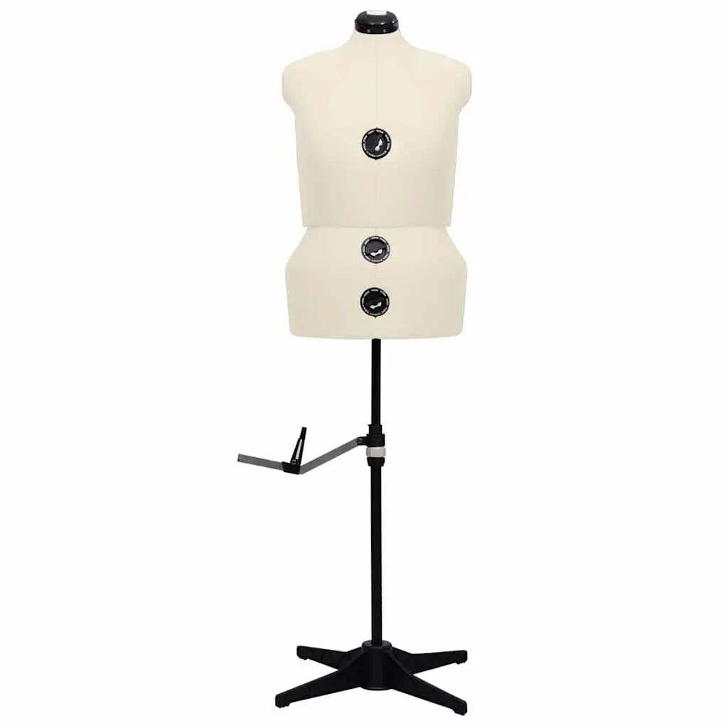 Cream Adjustable Dress Form Female Mannequin L 44-50