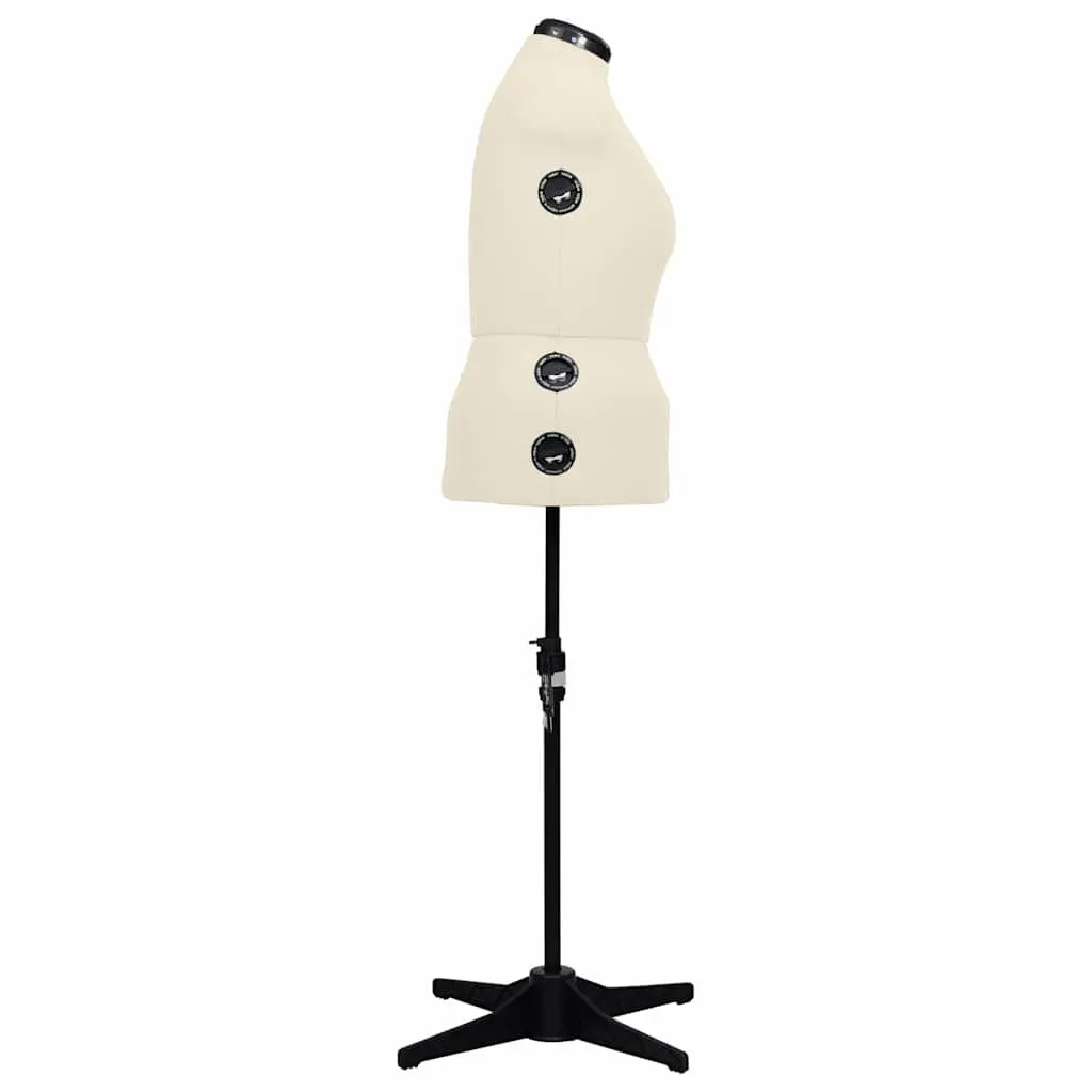 Cream Adjustable Dress Form Female Mannequin L 44-50