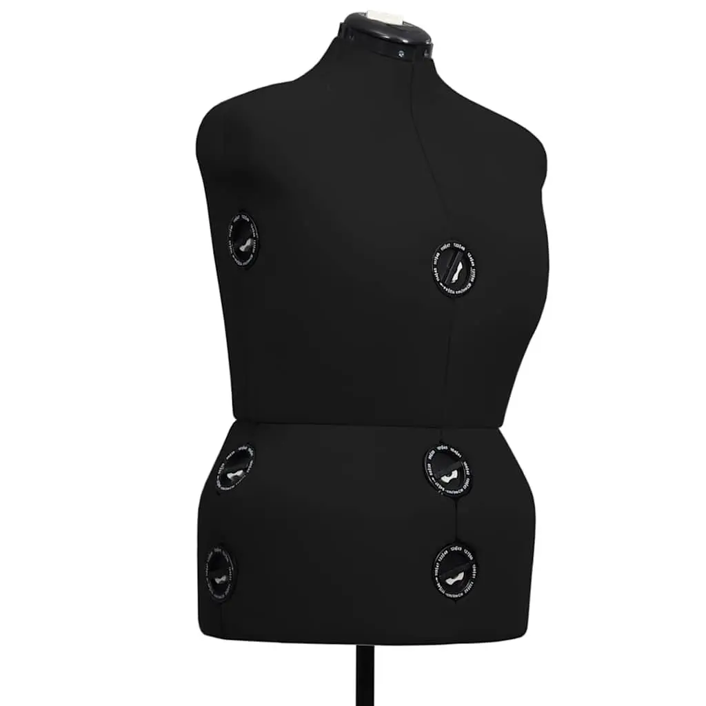 Adjustable Dress Form Female Mannequin Display Black L Size 44-50 Fashion