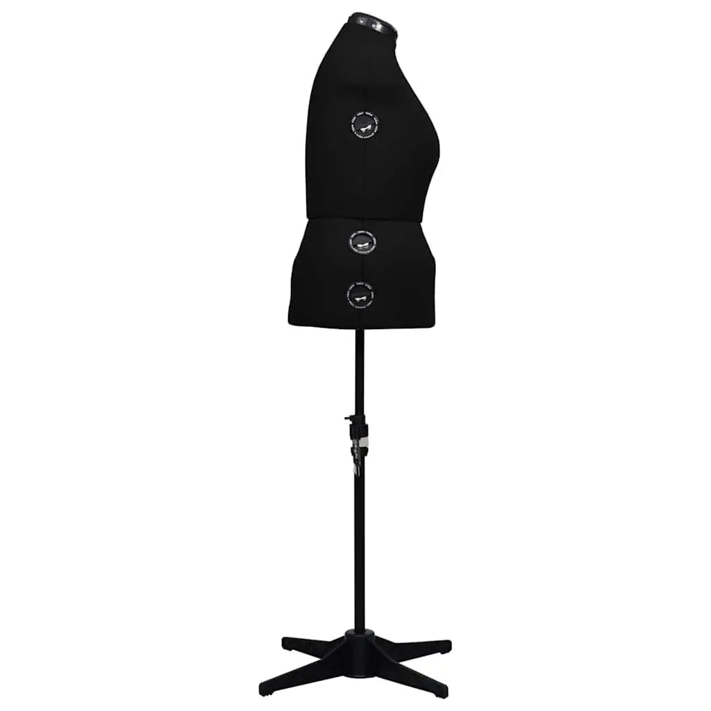 Adjustable Dress Form Female Mannequin Display Black L Size 44-50 Fashion