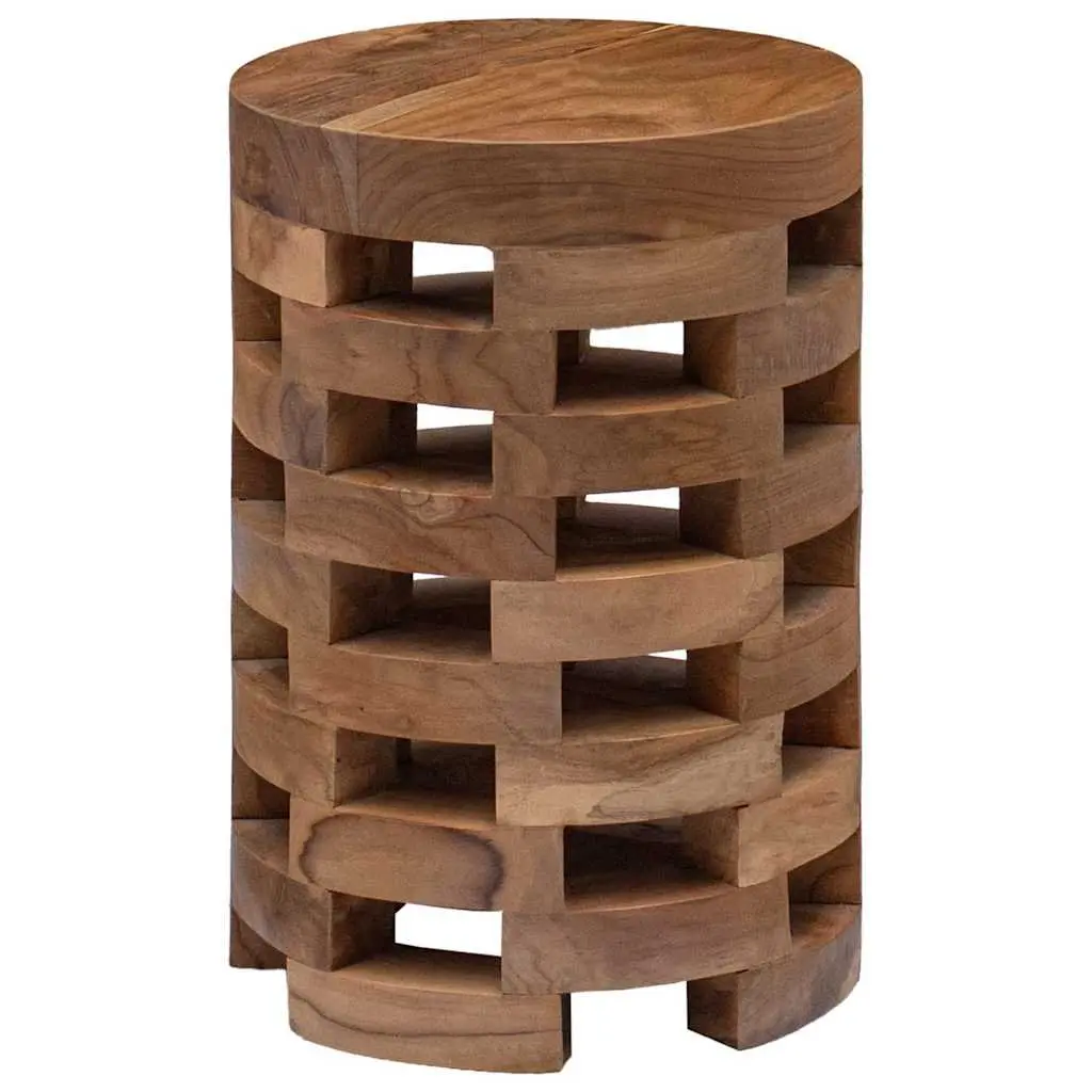 Bedside Cabinet 30x30x45 cm Solid Teak Wood