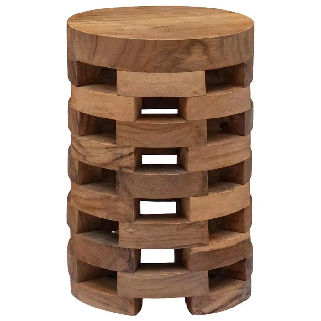 Bedside Cabinet 30x30x45 cm Solid Teak Wood
