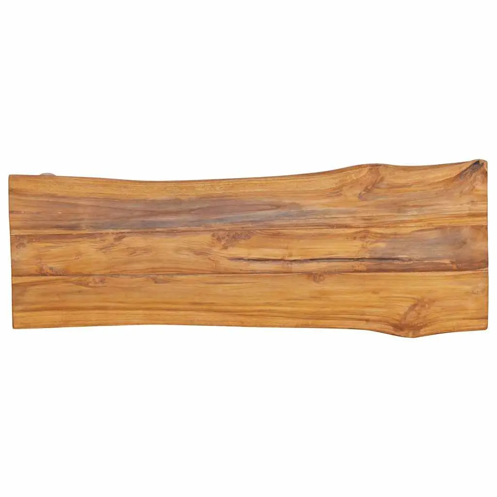 Solid Teak Wood Garden Bench Indoor Outdoor 120 cm