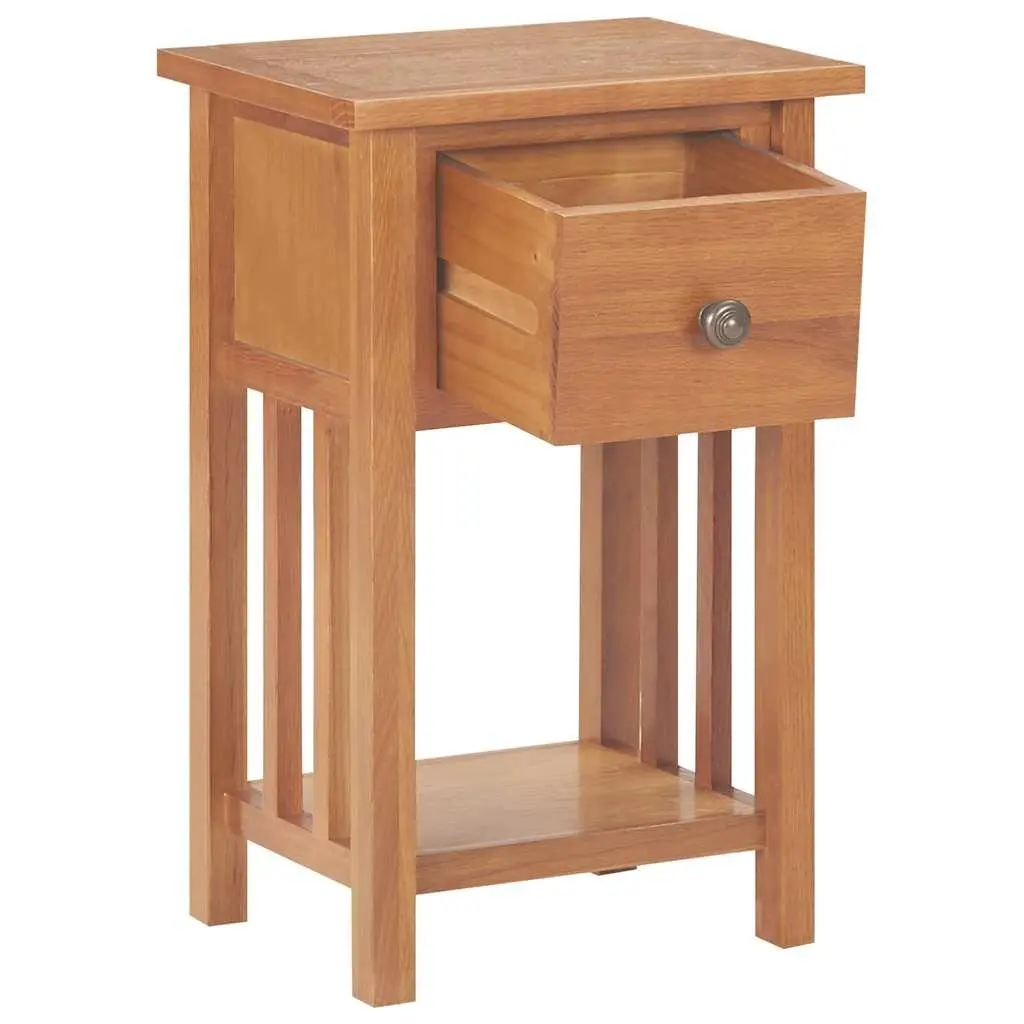 End Table with Drawer and Shelf