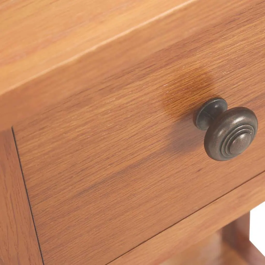 End Table with Drawer and Shelf