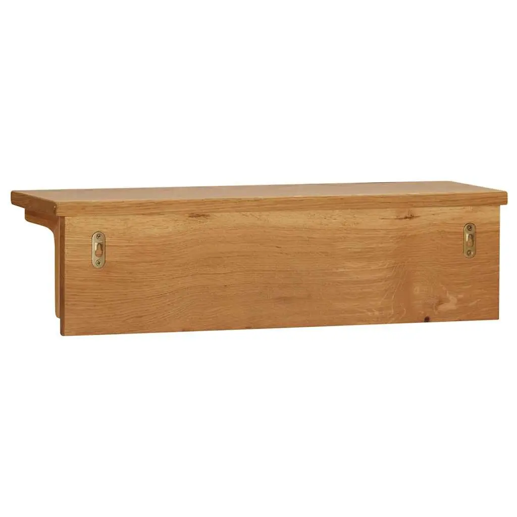 Solid Oak Coat Rack with 6 Hooks