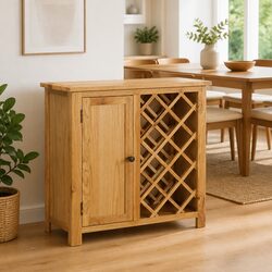 Wine Cabinet for 11 Bottles - 80 x 32 x 80 cm