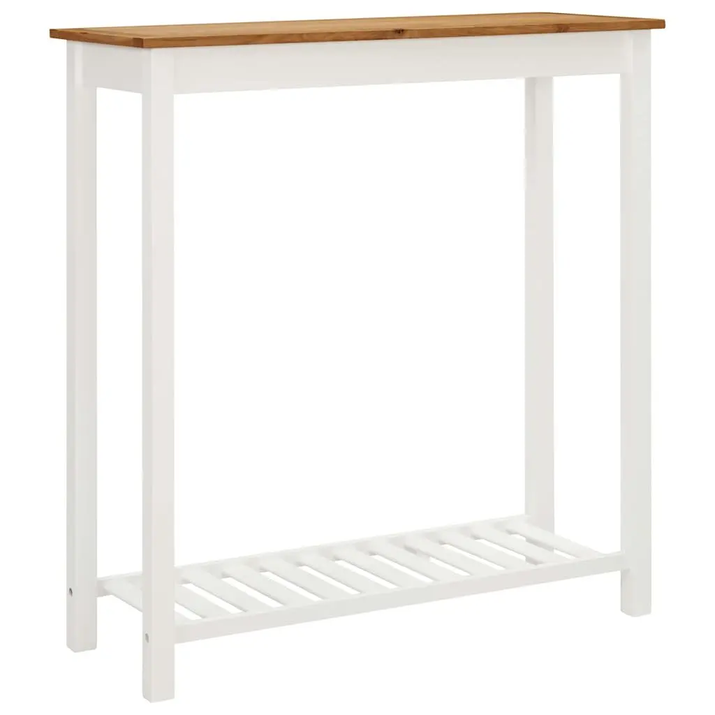 Bar Table Kitchen Dining 100x40x110cm Solid Oak Wood Brown
