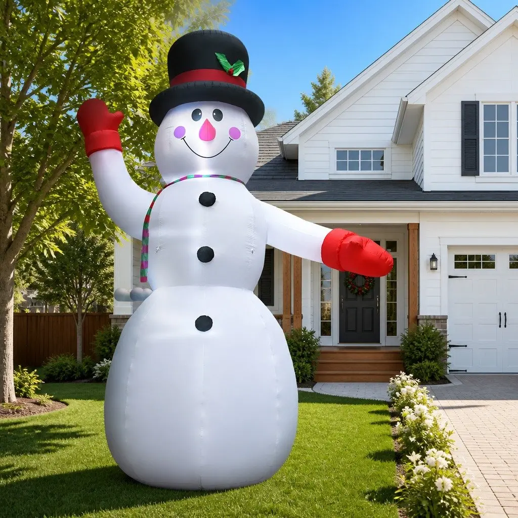 Inflatable Snowman 600cm Outdoor Decoration