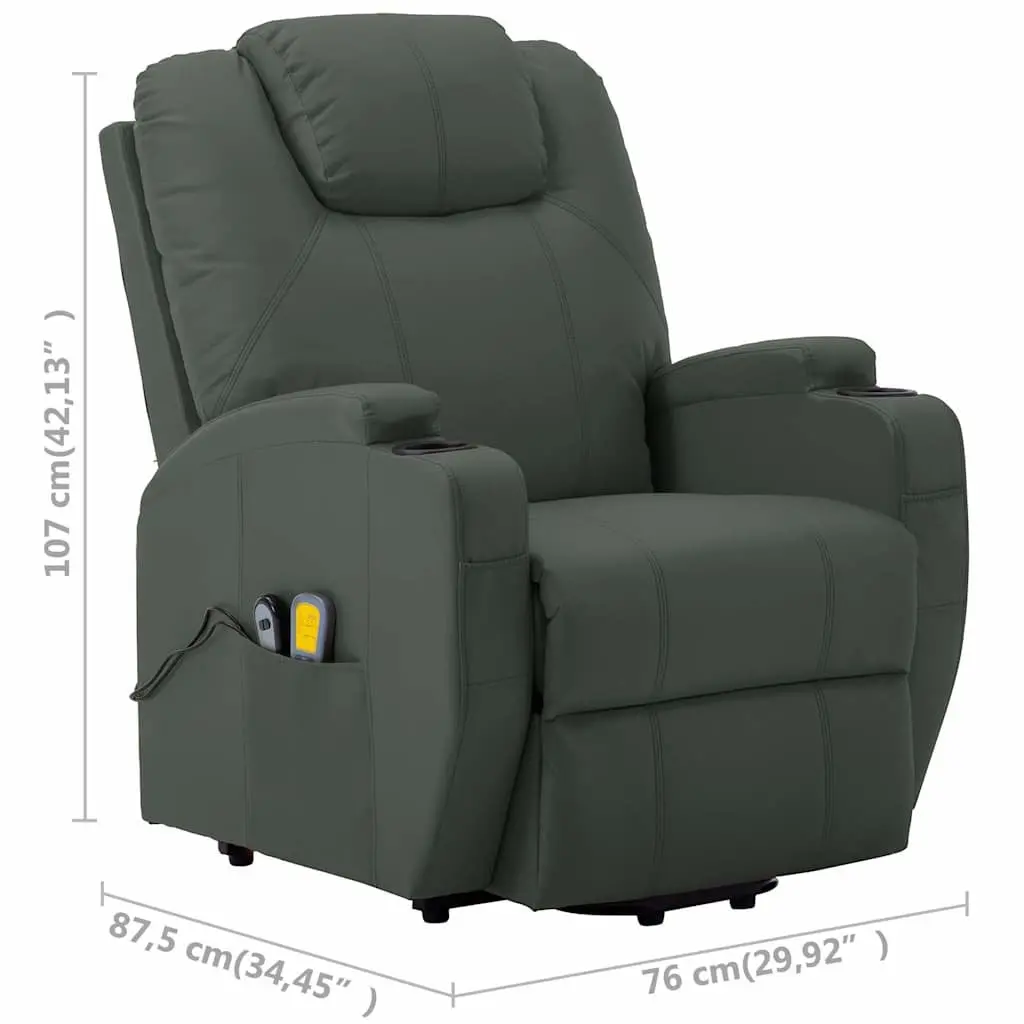 Electric Massage Recliner Chair for Living Room 6 Point Vibration