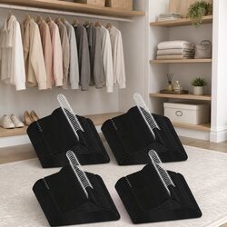 Durable Velvet Clothes Hanger Set - 100 Pieces