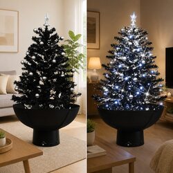Specifications of 75cm Black Artificial Christmas Tree