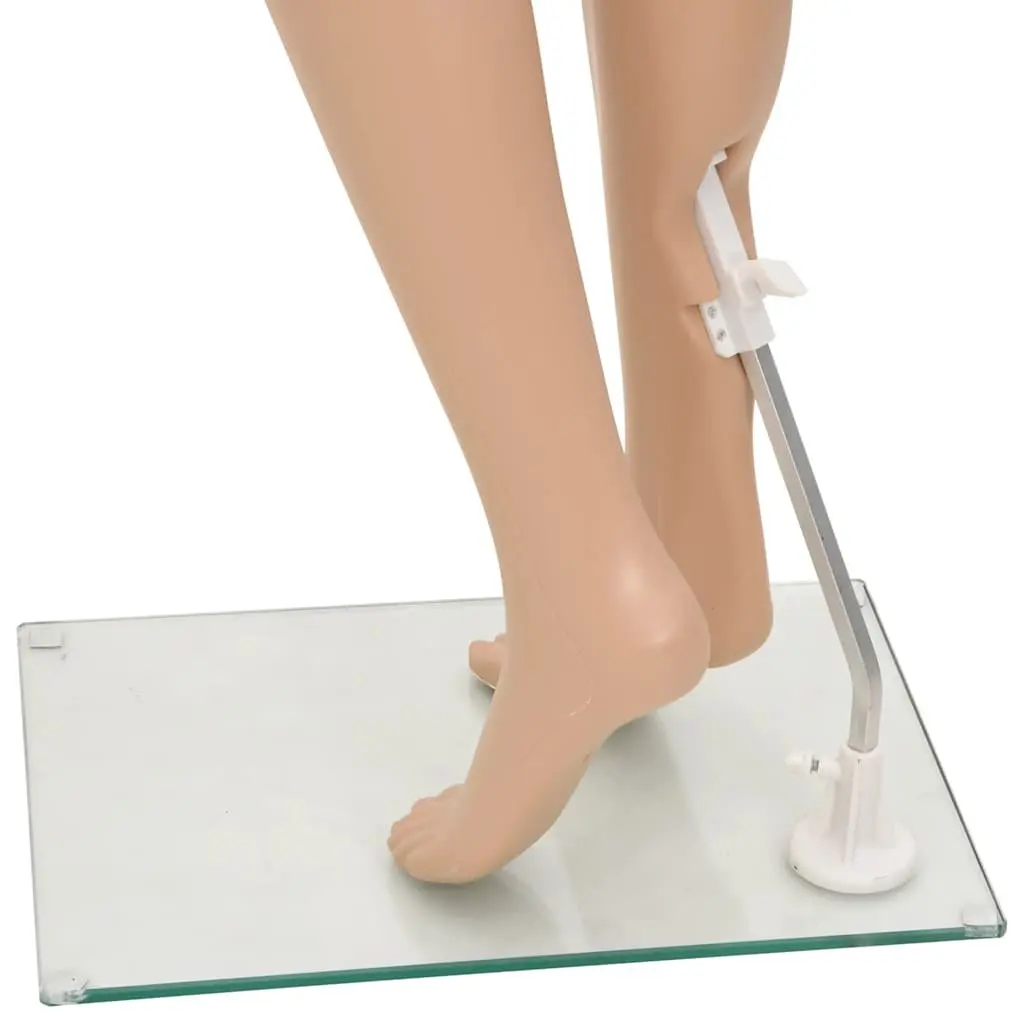 Female Mannequin Display Figure for Boutique Shop 360° Adjustable Head Arms Beige