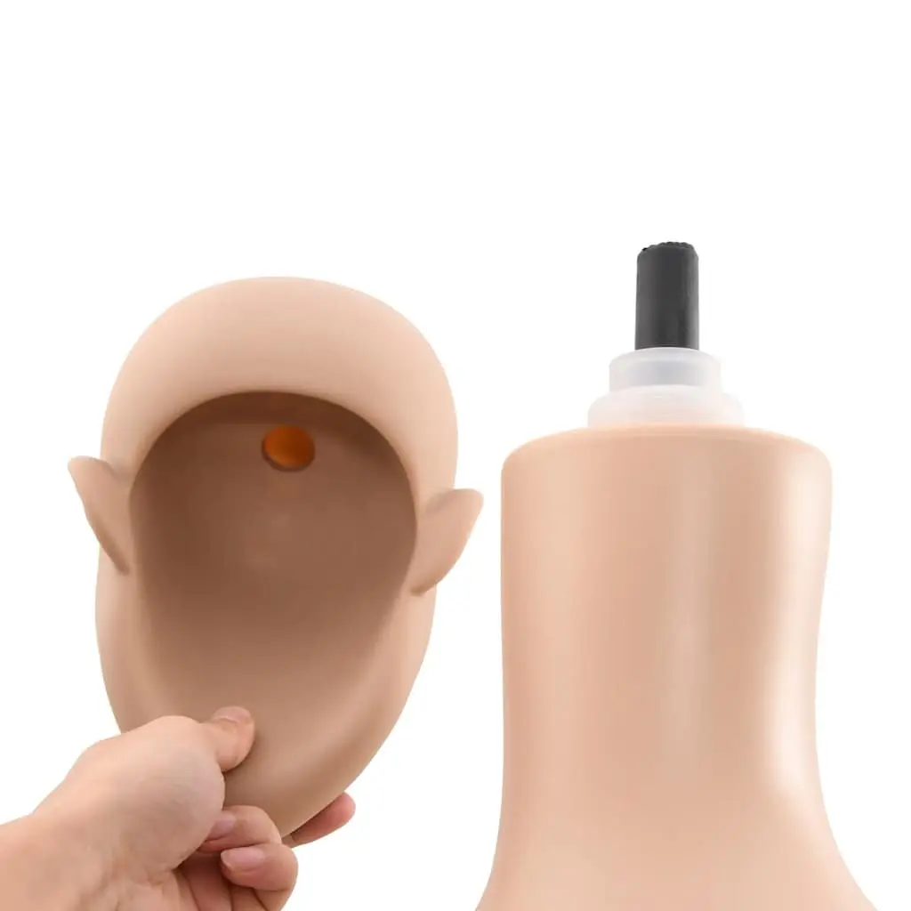 Female Mannequin Display Figure for Boutique Shop 360° Adjustable Head Arms Beige