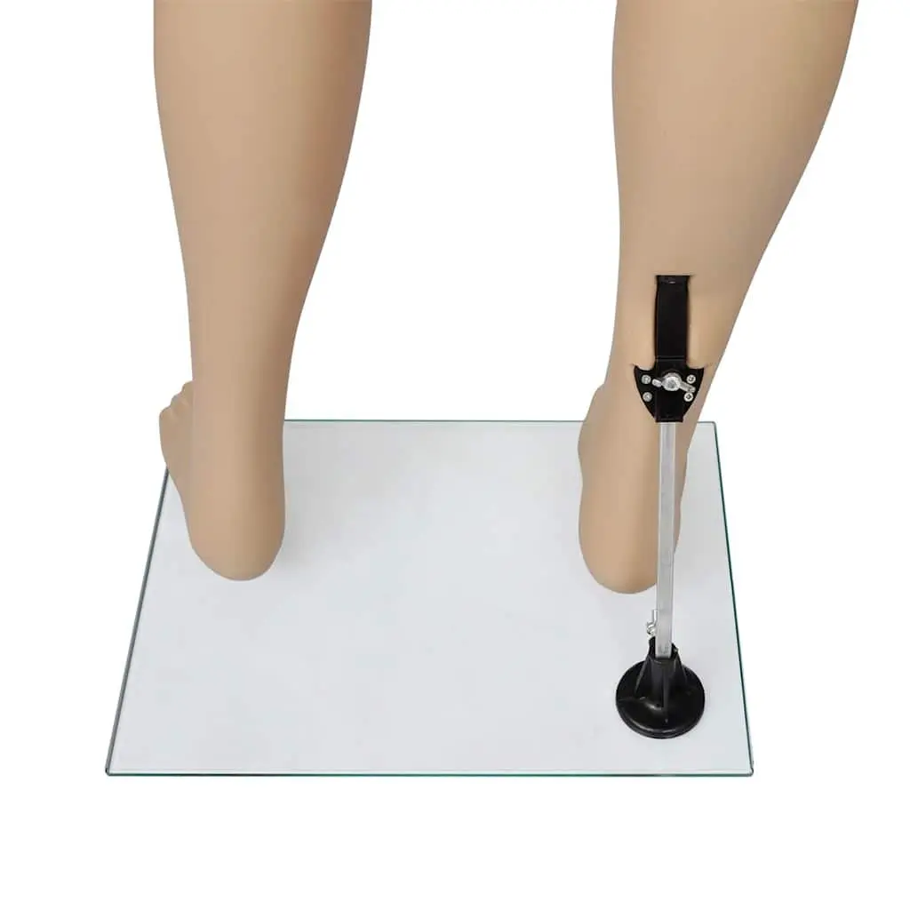 Full-Body Male Mannequin Beige Display Torso with Head Arms Legs for Retail Shop Window