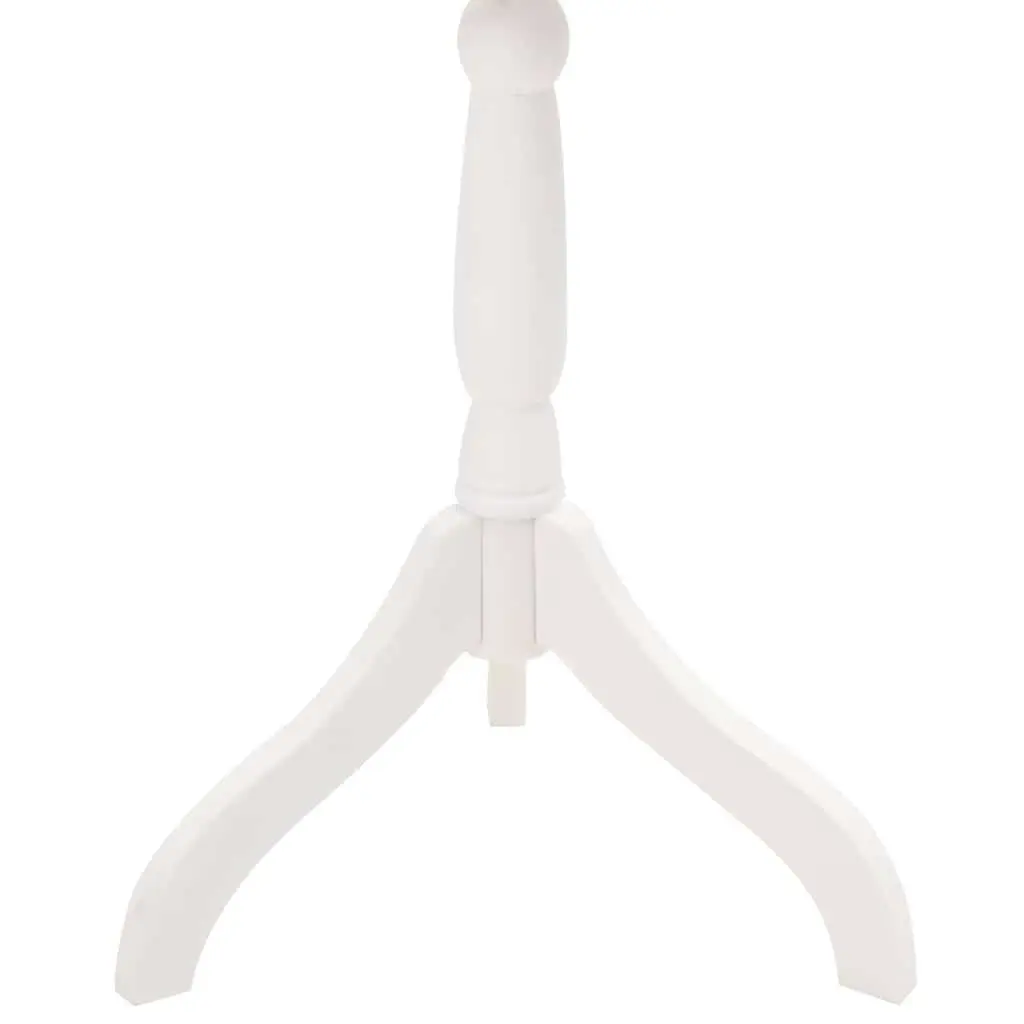 Ladies Dress Form Bust Display Mannequin Adjustable Height White Torso Stand