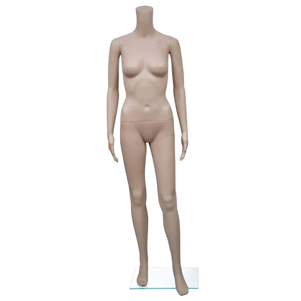 Beige Headless Female Mannequin Display