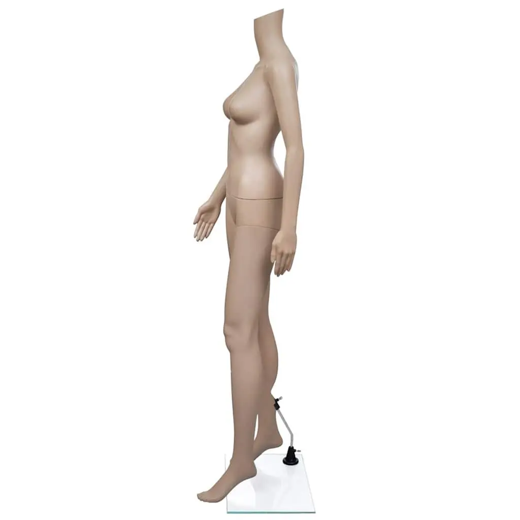 Beige Headless Female Mannequin Display
