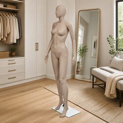 Specifications of Female Display Mannequin: Beige Torso