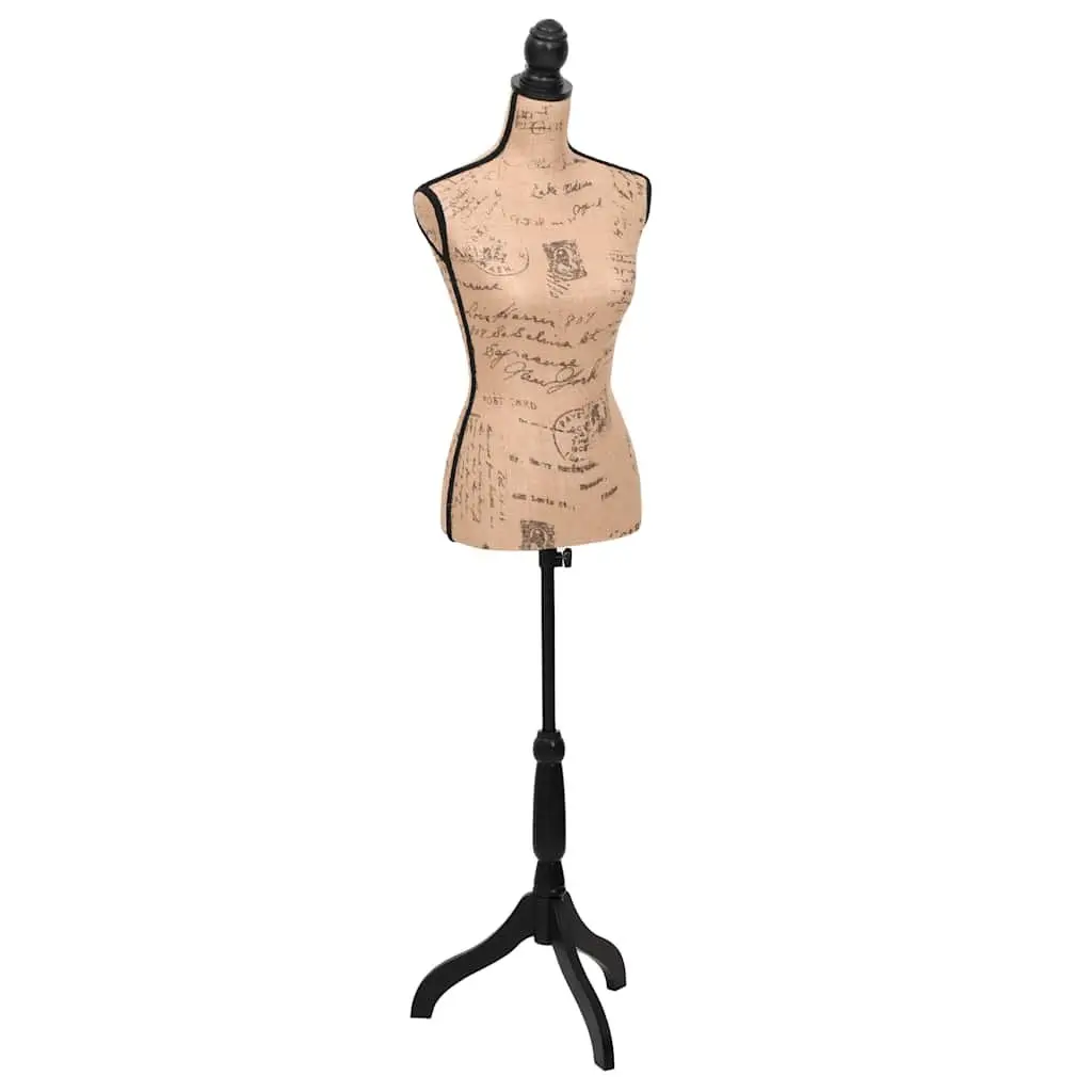 Female Bust Mannequin with Adjustable Height