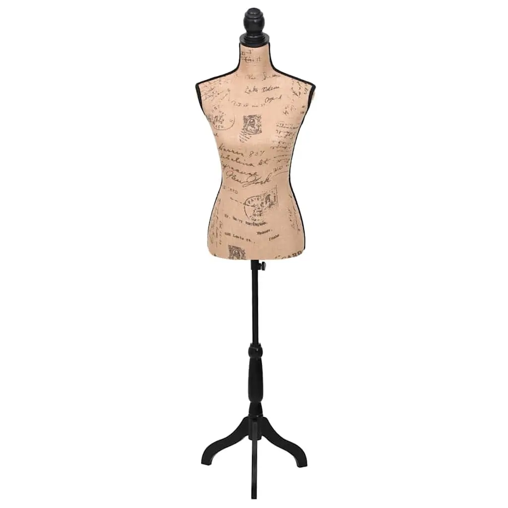 Female Bust Mannequin with Adjustable Height