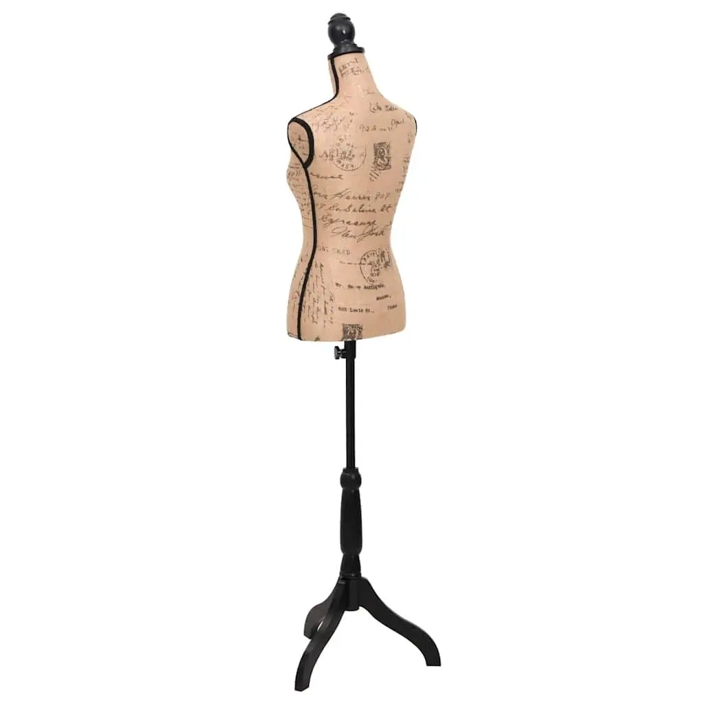 Female Bust Mannequin with Adjustable Height
