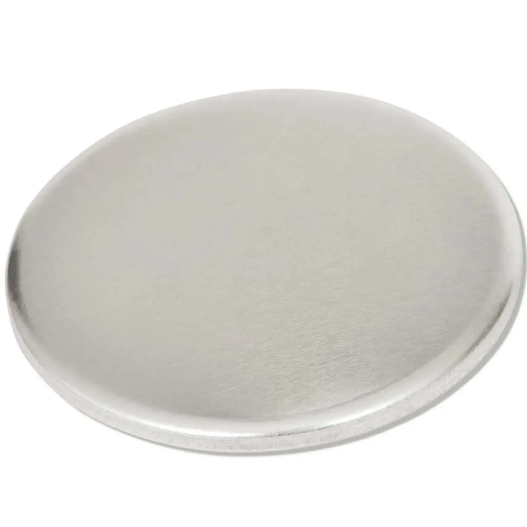 DIY Badge Making Supplies 44mm Pinback Button Parts Silver