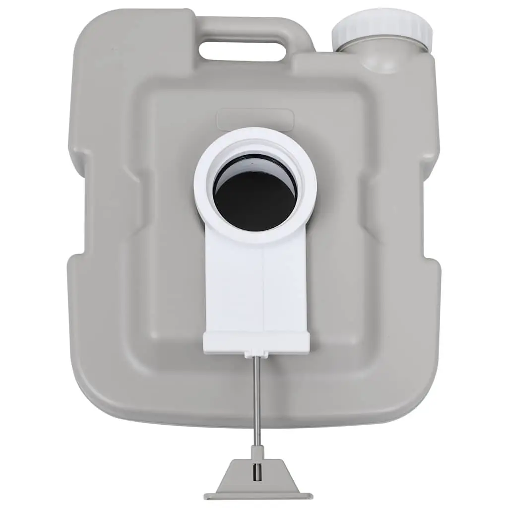 Portable Camping Toilet Grey Outdoor Caravan RV 10L Waste Water Tank Flush