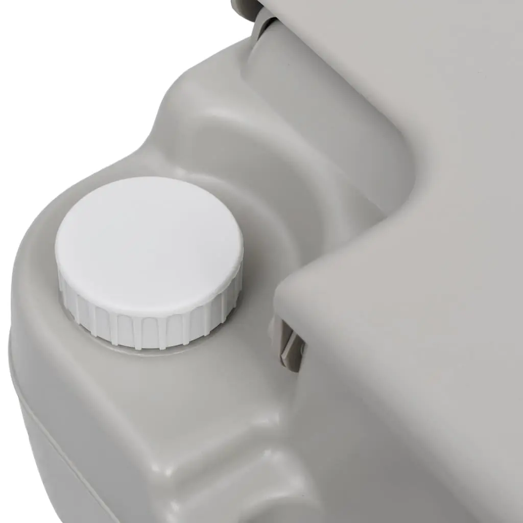 Portable Camping Toilet Grey Outdoor Caravan RV 10L Waste Water Tank Flush